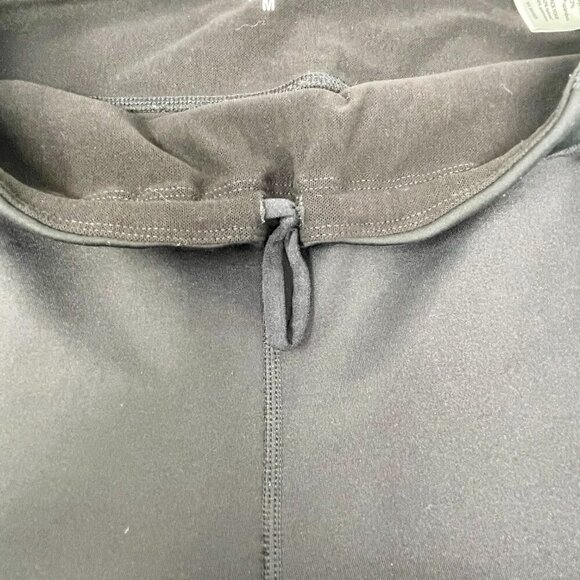NWOT Athleta Ultra High Rise Leggings Black Zipper Pockets Womens M Drawstring - Picture 6 of 16